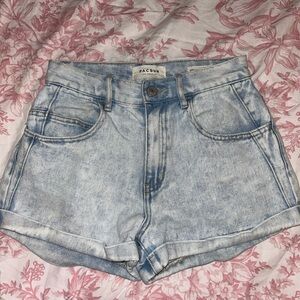 PacSun Light Blue Denim Women's Shorts